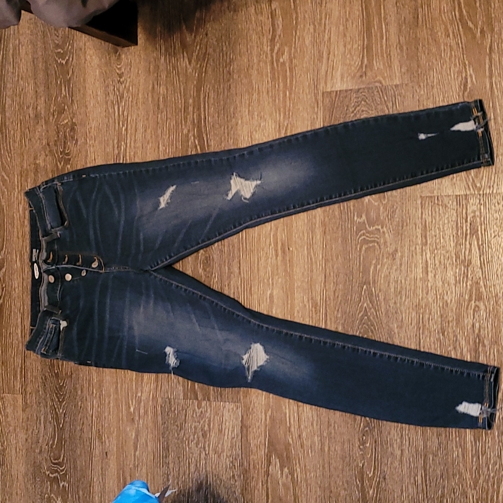 Old navy Rockstar super skinny jeggins high rise